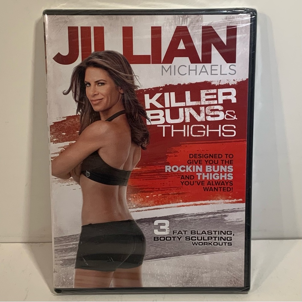 💪 [4/$25] [BRAND NEW] JILLIAN MICHAELS KILLER BUNS & THIGHS WORKOUT DVD 💪